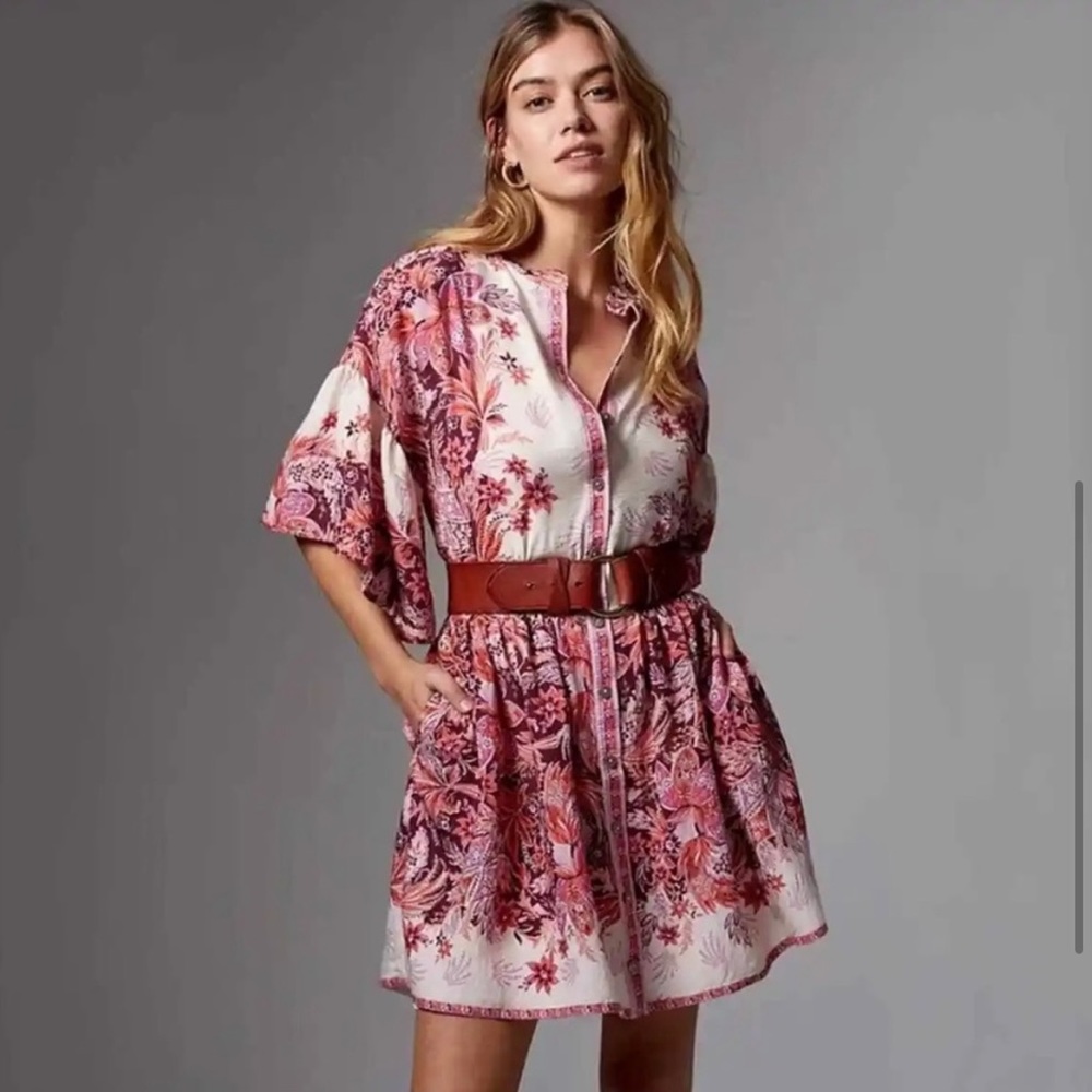 Anthropologie Janelle Tunic oversized dress size s